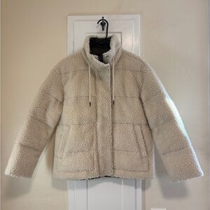 Madewell Sherpa Puffy Jacket